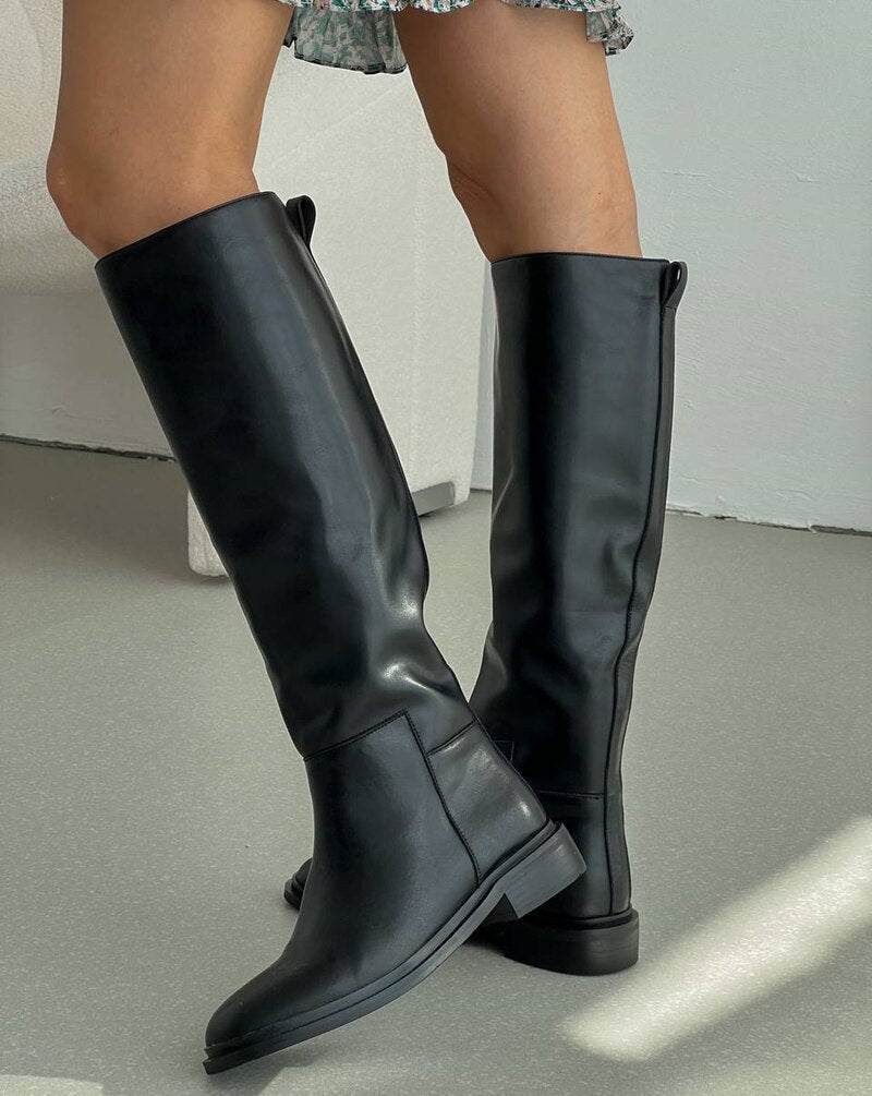 JILU LEATHER BOOTS