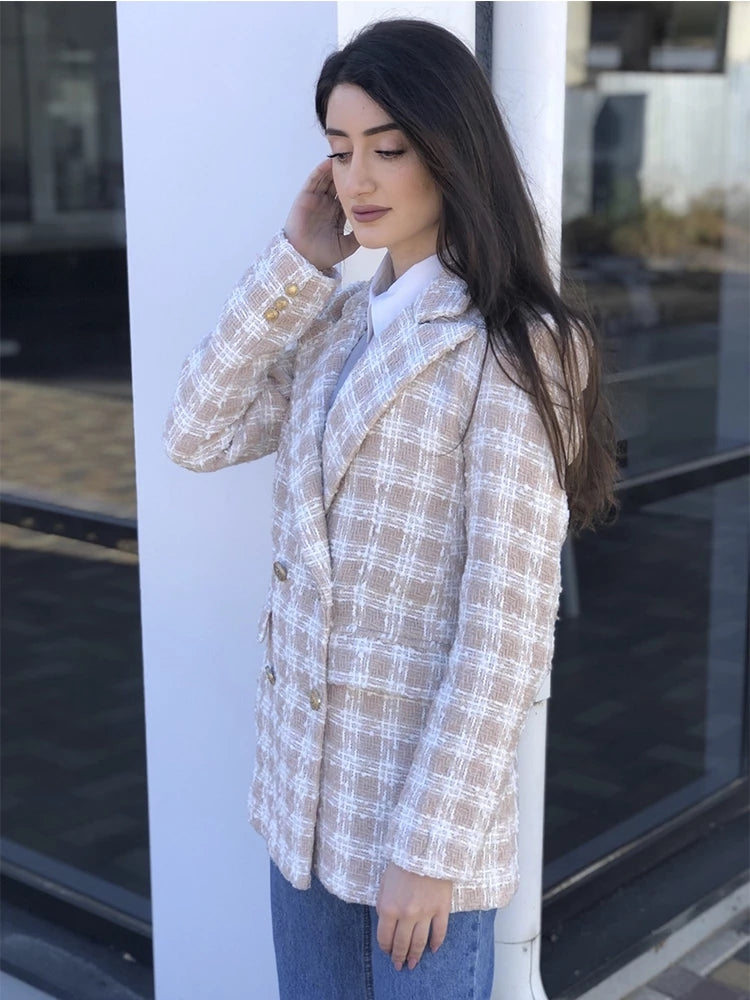 NOUI TWEED BLAZER