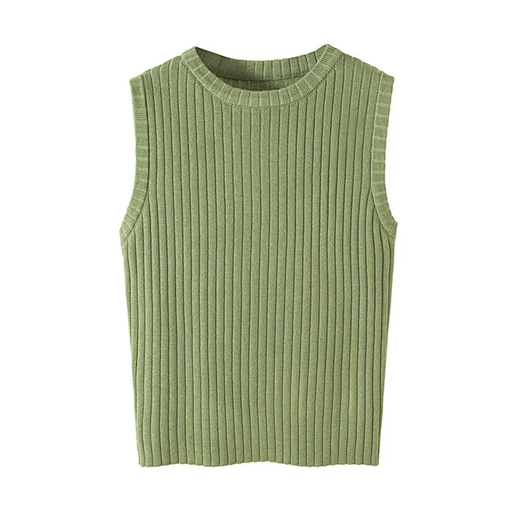 KNITTED TANK TOP